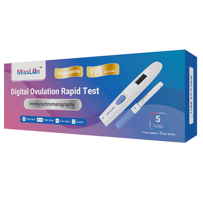 Misslan Digital Ovulation Rapid Test สำหรับผู้หญิง ชุดทดสอบอย่างรวดเร็ว 40T ที่แม่นยำมากกว่า 99%
